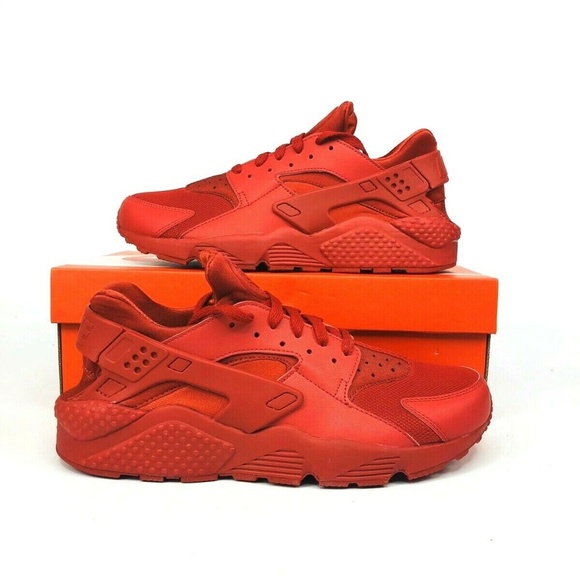 nike air huarache triple red